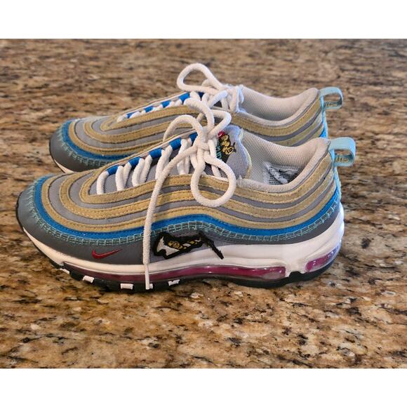 Nike Air Max 97 SE (GS) Iron Grey / Air Sprung / Phantom - Youth US 6Y - Picture 7 of 14